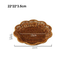 Axyaa Rattan Wicker Serving Baskets Set | 10 Styles for Restaurant Use