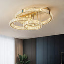 Axyaa Crystal Chandelier | Luxury Living Room Pendant Light | Bedroom Ceiling Lamp