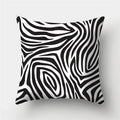 Axyaa Geometric Print Polyester Sofa Cushion Covers Home Decor Pillowcase