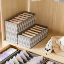 Axyaa Underwear Drawer Organizer Box - Wardrobe Clothes Bra Socks Pants Storage