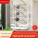 Axyaa Pot Lid Holder & Cutting Board Organizer Shelf