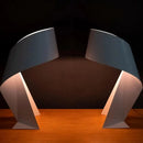 Axyaa Origami Lamp: Minimalist Black & White E27 LED Light for Living Room & Bedroom
