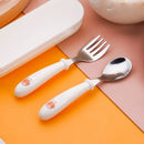 Axyaa Stainless Steel Cartoon Toddler Cutlery Set