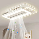 Axyaa LED Bladeless Fan Light, Modern Minimalist Integrated Ceiling Light