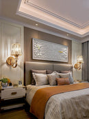 Luxury Crystal Wall Lamp for Bedroom & Living Room - Axyaa Brand