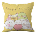 Axyaa Mini Embrace Pillowcase Household Suit 45*45cm Sofa Cushion Covers