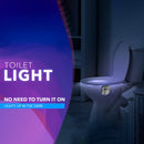 Axyaa Motion Sensor LED Toilet Night Light 8 Colors Changing Bowl Illumination