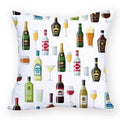 Axyaa Cartoon Animal Food Cushion Cover 45X45CM