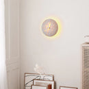 Axyaa Art Deco Natural Stone LED Wall Lamp for Living Room Bedroom Kitchen Stairs