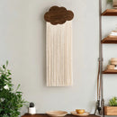 Axyaa Macrame Wall Hanging Shelf: Boho Wood Decor for Home, Bedroom, Living Room
