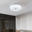 Axyaa Retro Round Glass LED Ceiling Lamp for Home Decor Lighting