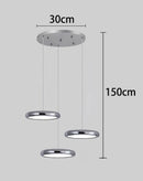 Axyaa Modern Chandelier Stair Pendant Lamp Living Room Interior Lighting