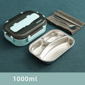 Axyaa Stainless Steel Insulated Lunch Box Set with Bag for Office Students Kids