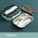 Axyaa Stainless Steel Insulated Lunch Box Set with Bag for Office Students Kids