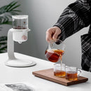 Axya Glass Teapot with Filter for Fresh Coffee Brewing