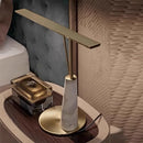 Axya Marble Light Luxury Table Lamp - Nordic Modern Bedroom Nightstand Decor