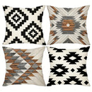 Axyaa Geometric Pattern Pillowcase for Modern Home Decor