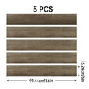 Axyaa Wood Plank Vinyl Floor Tile, Self-Adhesive, Easy DIY, SXP Stickers for Any Room
