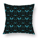 Axyaa Psychedelic Moon Butterfly Pillow Covers for Bedroom and Living Room 45x45cm