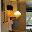 Axyaa Nordic Retro LED Chandelier Bauhaus Pendant Light for Dining Room