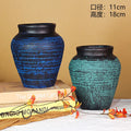 Axyaa Ins Style Ceramic Floor Vase for Home Decor & Living Room Art