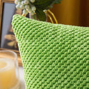 Axyaa Green 45x45cm Cushion Cover for Sofa, Living Room, Car - Home Decor and Gift