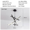 Axyaa Nordic Modern Geometric LED Pendant Light for Home Decor and Lighting Fixtures