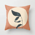 Modern Abstract Plant Leaf Geometric Cushion Cover for Home, Office, Sofa - Axyaa Brand
