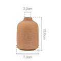 Axyaa Mini Ceramic Vase Matte Glazed Decoration Hydroponic Small Vase Home Decor