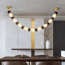 Axyaa Modern LED Pendant Chandeliers for Home Decor and Indoor Lighting