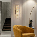 Axyaa Luxury Crystal Wall Lamp for Living Room & Bedroom