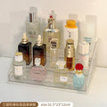 Axyaa Acrylic Cosmetic & Perfume Organizer - Clear Makeup & Eyeshadow Palette Display Stand