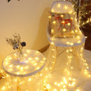 Axyaa Snowflake Fairy String Lights: Christmas & Wedding Decor