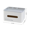 Axyaa Desktop Remote Control Storage Box, Creative Car & Home Organizer
