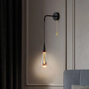 Axyaa LED Wall Lamps Bedroom Living Room Stair Hallway Night Light Gold Black