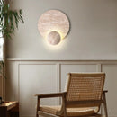 Axyaa Stone LED Wall Sconce Natural Travertine Nordic Stair Light Modern Home Decor