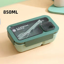 Axyaa Portable Lunch Box with Tableware and Thermal Bag - Complete Kit