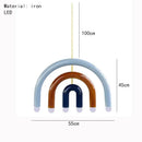 Axyaa Rainbow Chandelier LED Pendant Lamp Modern Nordic U-shaped Design