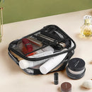 Axyaa Transparent Mesh Zipper Makeup Storage Bag, Waterproof & Portable Block Toy Packag