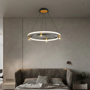 Axya Nordic Ring LED Ceiling Chandelier Kitchen Island Pendant Lights