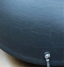 Axya Cast Iron Steel Wok Pan - No Coating Black Shiny Deep Frying Cookware