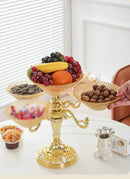 Axyaa Multi-Layer Fruit & Snack Tray for High-End Living Room Coffee Table