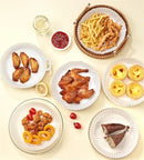 Axya Air Fryer Paper Liners: Non-Stick Round Baking Mats (30/50 pcs)