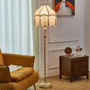 Axyaa Retro Tassel Floor Lamp for Living Room Bedroom Villa Sofa Edge