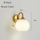 Axyaa Chrome Metal LED Wall Lamp with Acrylic Shade for Bedroom and Corridor
