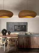 Axyaa Wabi Sabi LED Chandelier - Japan Style Loft Kitchen Island Cafe Decor