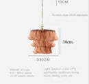 Axyaa Fela Tassel Chandelier Bohemian Pendant Lamp - Creative Hanging Light