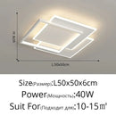 Axyaa LED Ceiling Lamp Remote Control Modern Home Interior Lighting Fixture