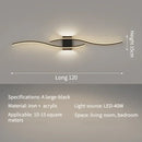 Axyaa LED Wall Lamp for Modern Living Spaces - Interior Line Lighting Fixture