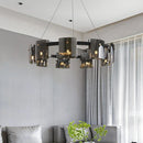 Axyaa Modern LED Pendant Light Chandeliers for Living Room Indoor Lighting